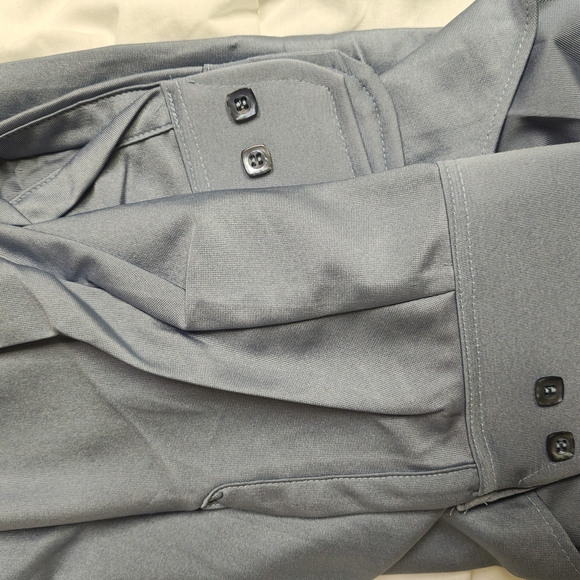 Van Heusen Classic Blue Shirt - Picture 8 of 10